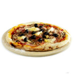 Pierre a pizza en argile refracatire