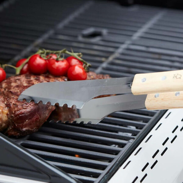 Pince à barbecue en acier inoxydable couv