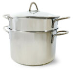 Modèle Milano Couscoussier inox 5L de Ø22cm a induction