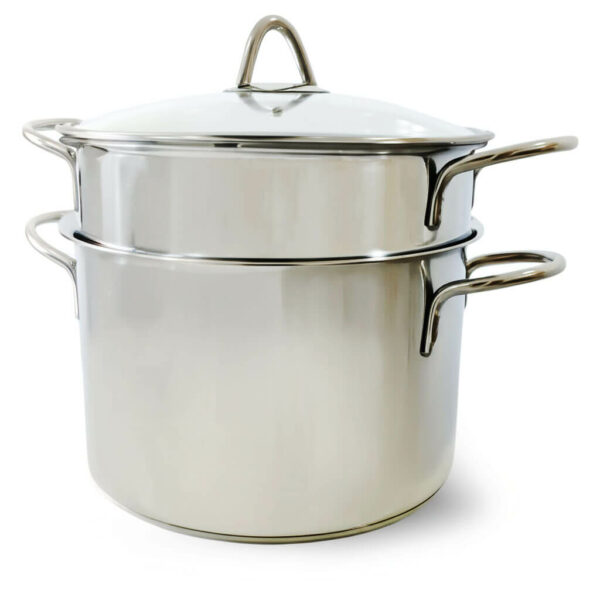 Modèle Milano Couscoussier inox 5L de Ø22cm a induction