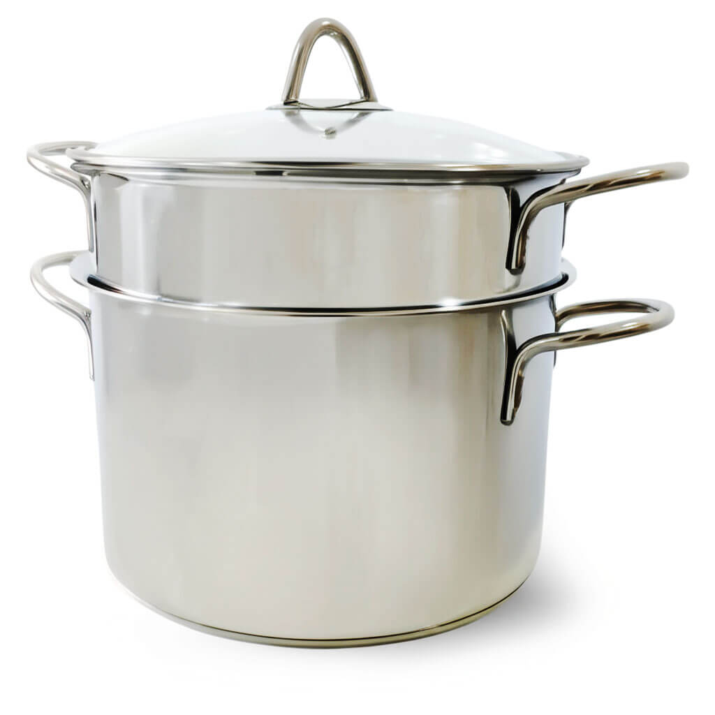 Modèle Milano Couscoussier inox 5L de Ø22cm a induction