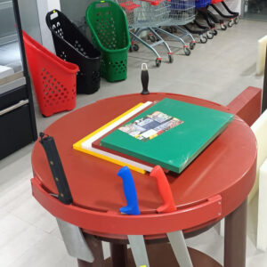 Planche a découper en polyéthylène 40x30x1,5cm