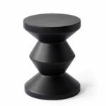 Table d’appoint en résine H47 D30cm