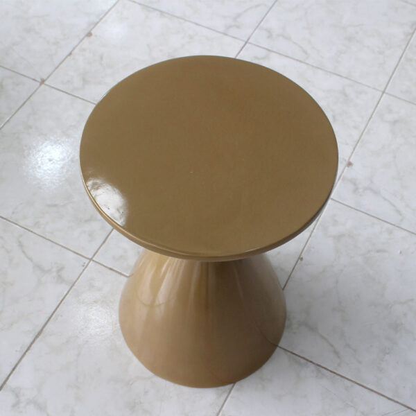 Table d’appoint en résine H50 D40 cm reel