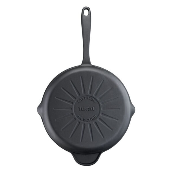 Tefal Poêle en fonte de Ø 26cm Noir arriere