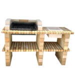 Barbecue en Briques avec évier Ref BB25