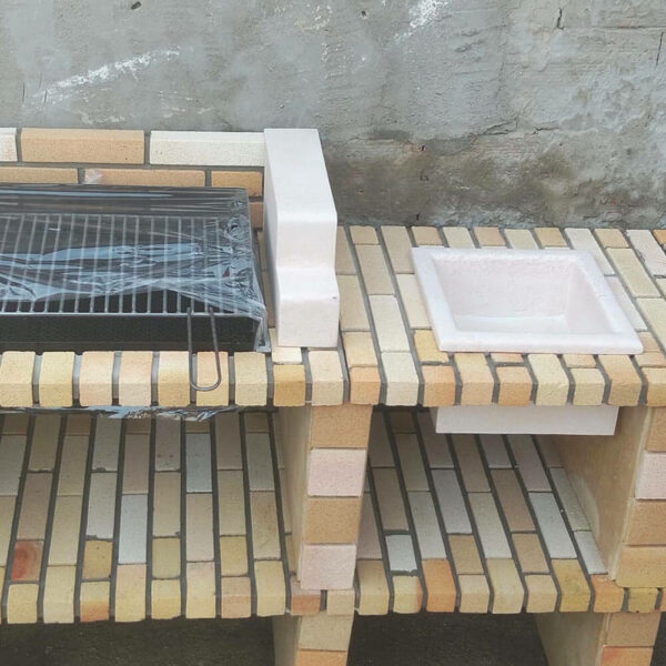 Barbecue en Briques avec évier Ref BB25 couv3