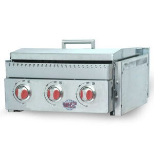 Plancha Gaz Inox 3 Brûleurs a poser PL700