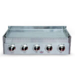 Plancha Gaz Inox 5 Brûleurs a poser PL600