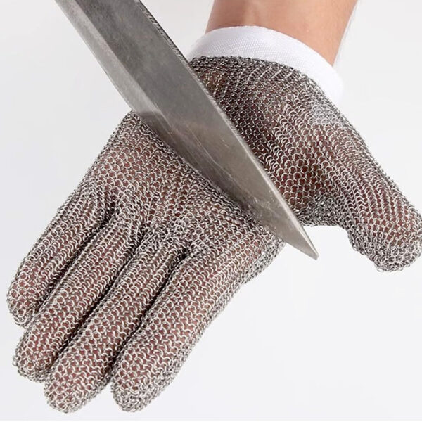 Gant de protectionen maille d’acier couv