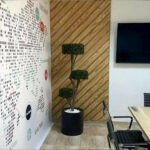 Cache pot cylindrique en resine CP022 reel2