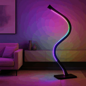 Lampadaire design salon Forme S RGB 175cm