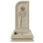 Fontaine murale en marbre Téla