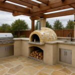 Four à bois et a gaz en brique réfractaire MF80 couv