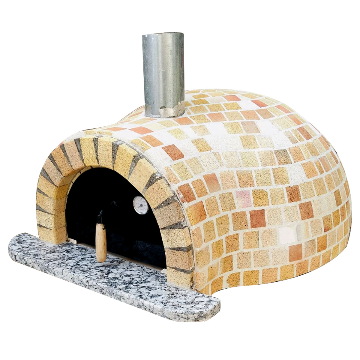 Four à bois et a gaz en brique réfractaire MF80