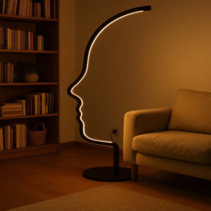 Lampadaire moderne modèle Vis a vis RGB H180cm