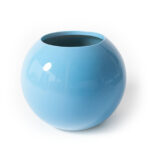 cache pot spherique en resine 50cm