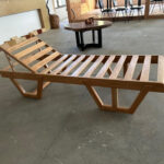 Chaise longue en bois Okoumé Ref CL25 reel