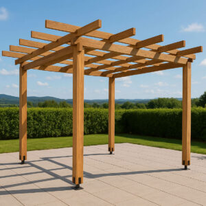 Paillote pour jardin en bois Tali Ref PB332.7