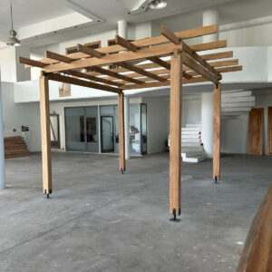 Paillote pour jardin en bois Tali Ref PB332.7