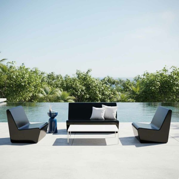 Divan ouverte en resine modèle COSY plein couverture 2