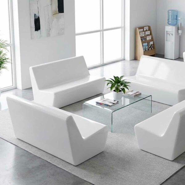 Divan ouverte en resine modèle COSY plein couverture1