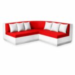 Kit salon de coin en resine modèle carrée