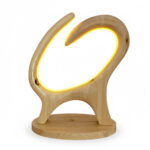 Lampe de table en bois modèle L'Harmonie