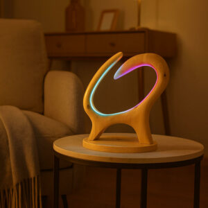 Lampe de table en bois modèle L’Harmonie