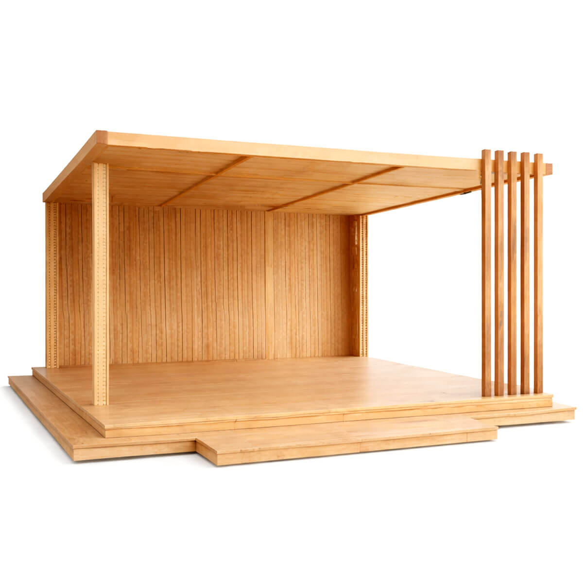 Pergola pour jardin en bois tali Ref PB432.7