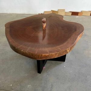 Table basse en bois africain ref TBAF80