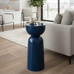 Table d’appoint ronde en résine diametre 20cm