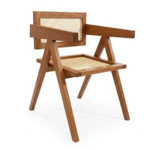 Chaise en bois africain modele Kanari