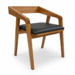 chaise salle a manger en bois africain