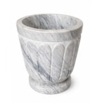 Bassine Hammam En Marbre Blanc Ø40 Cm