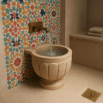 Bassine hammam en marbre Thala couv