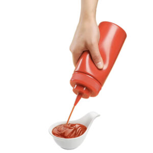 Bouteille à sauce de 450 ml à large ouverture