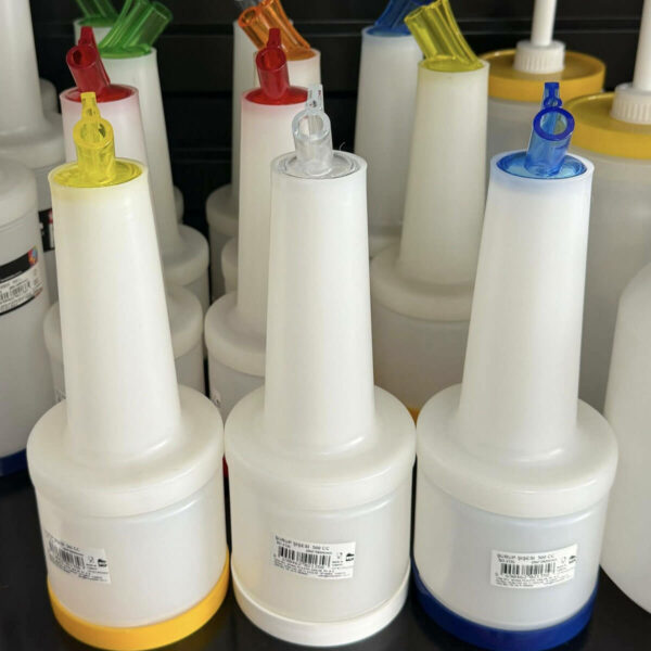 Bouteille de sirop en plastique de 500 ml reel 1