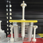 Récipient en plastique avec pompe PP GN 1sur6 reel