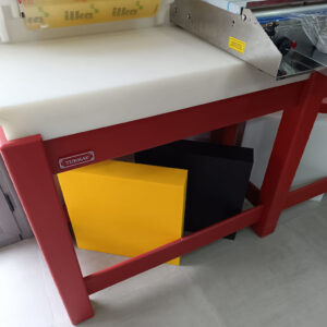 Billot de Boucher Polyéthylène Blanc 150x50x93 cm ep10