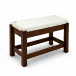 Billot de Boucher Polyéthylène en Blanc 100x50x93 cm