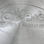 Faitout En Inox 1810 Avec Couvercle En Verre 2L reel fond