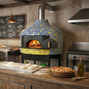 Four a bois et au gaz en mosaïque Pro120MK