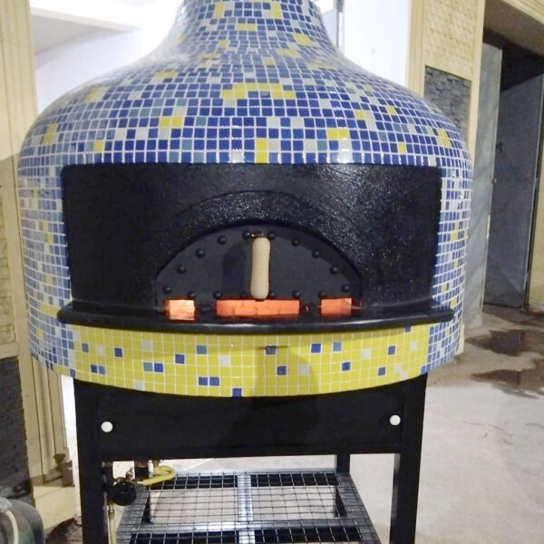 Four a bois et au gaz en mosaïque Pro120