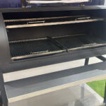 Barbecue professionnel horizontal 150 cm reel3