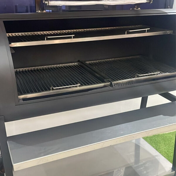 Barbecue professionnel horizontal 150 cm reel3