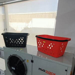 Panier de magasin en plastique de 28L