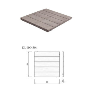 Dallage imitation bois en micro béton Fibré DL-BO50