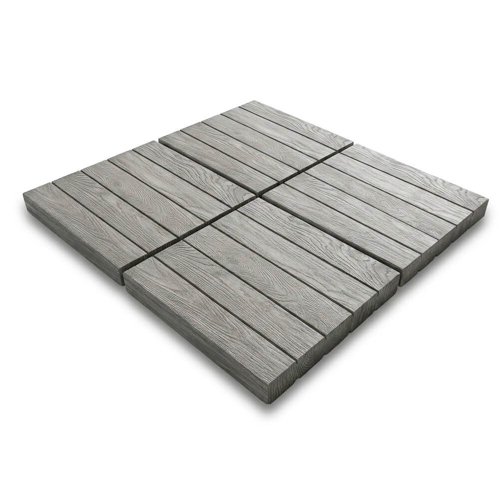 Dallage imitation bois en micro beton Fibre DL BO50